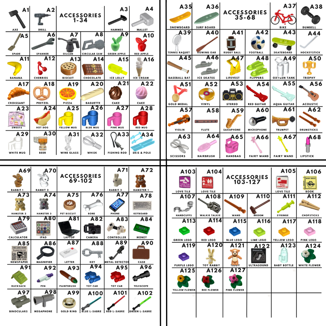 Framed Personalised Mini Figures - Thumbnail 13