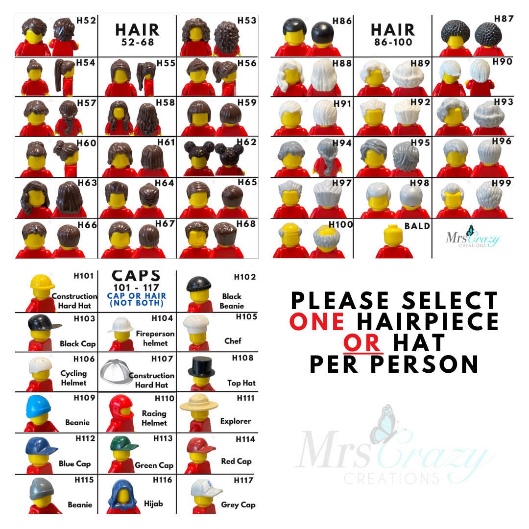 Framed Personalised Mini Figures - Thumbnail 11