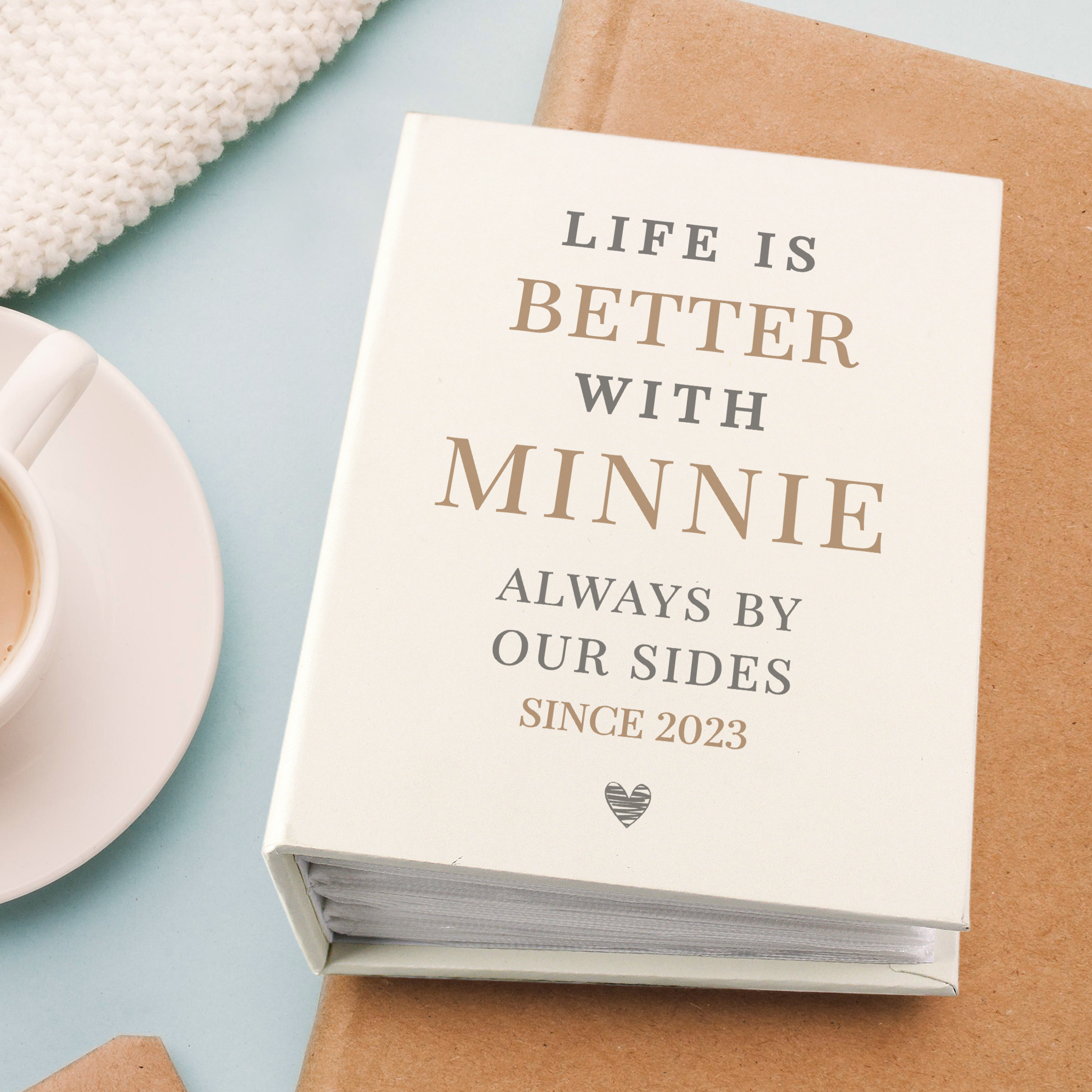Personalised 'Life Is Better With' Photo Album - Thumbnail 2