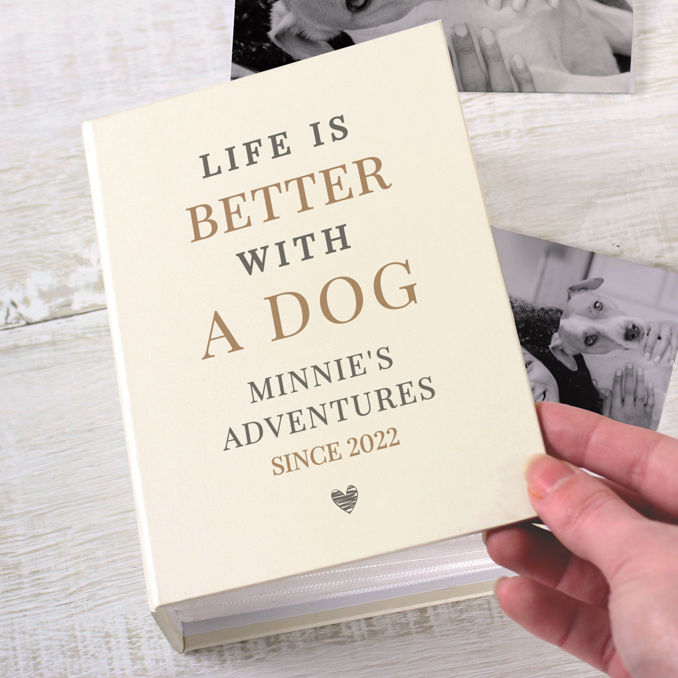 Personalised 'Life Is Better With' Photo Album - Thumbnail 4