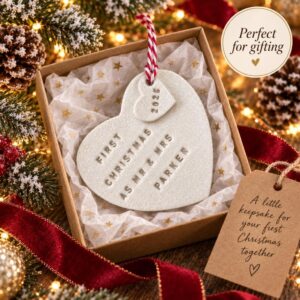 First Christmas As Mr And Mrs Christmas Decoration - Thumbnail 5