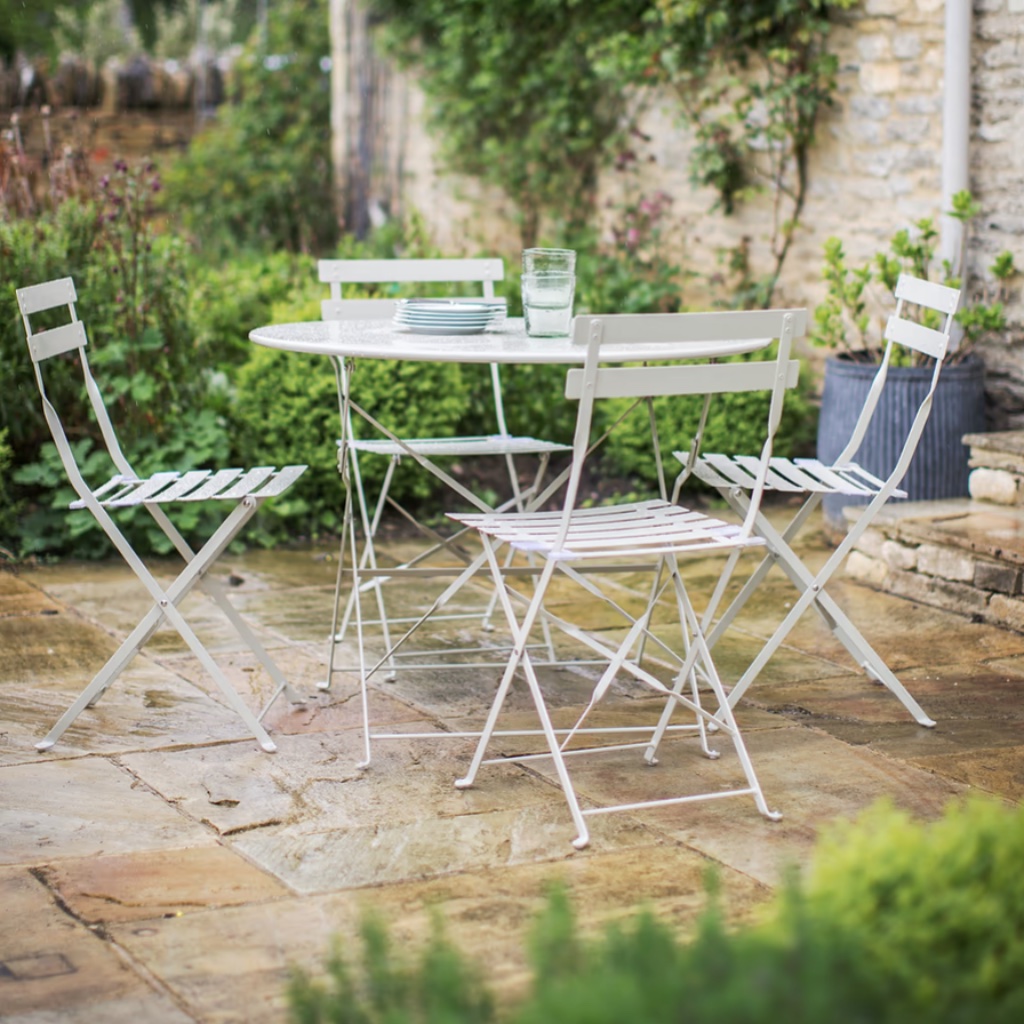 Large Bistro Table And Chair Set | Clay - Thumbnail 2
