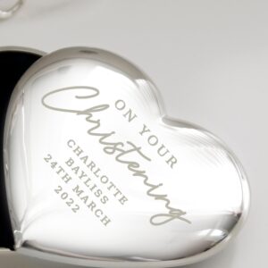 Personalised Christening Heart Trinket Box - Thumbnail 3