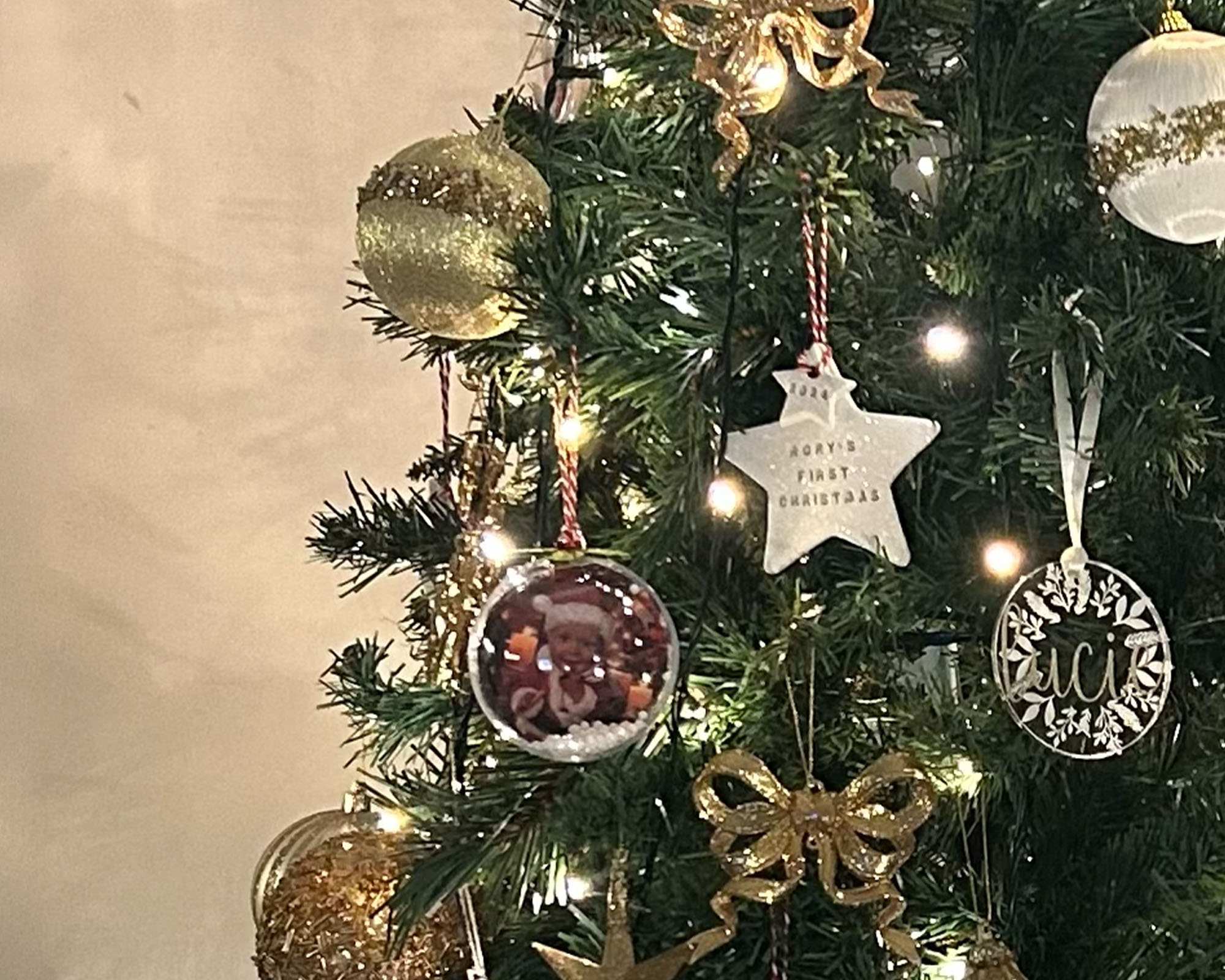 Personalised Name And Year Decoration - Thumbnail 4