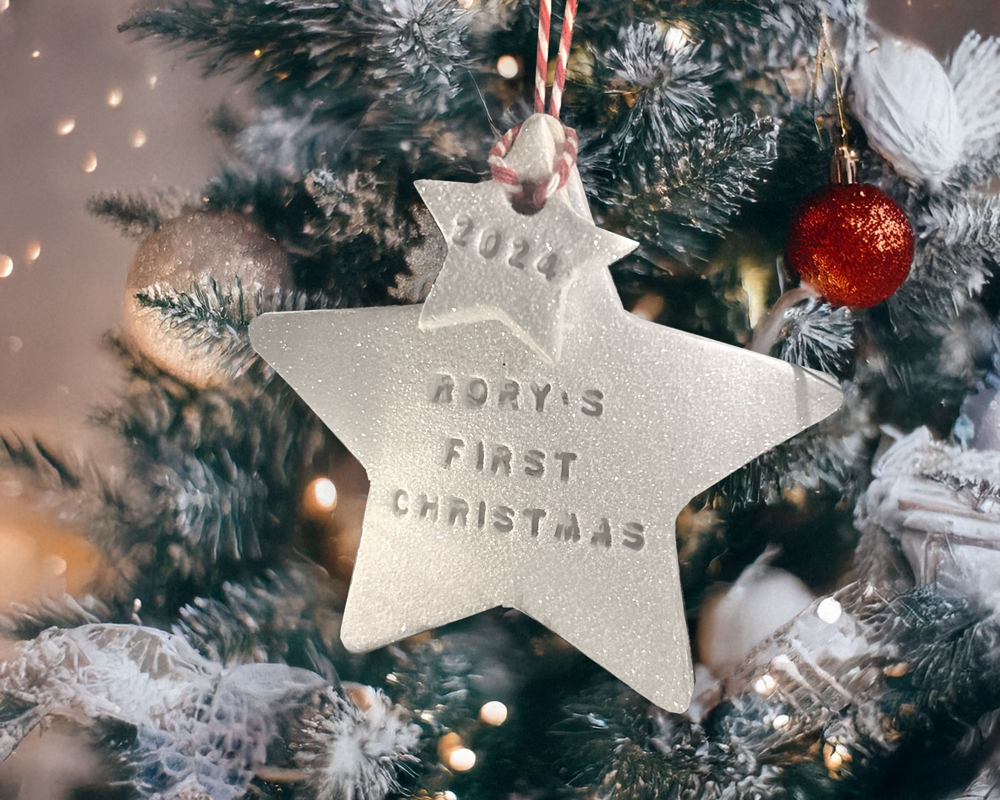 Personalised Name And Year Decoration - Thumbnail 3