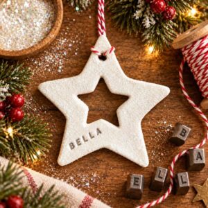 Personalised Name Christmas Star Decoration - Thumbnail 2