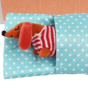 Sausage Dog In A Little House Soft Toy - Thumbnail 4