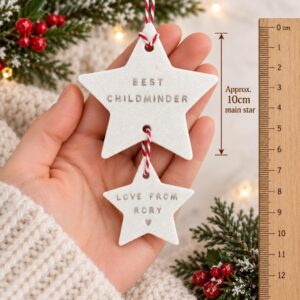 Personalised ‘Best Childminder’ Christmas Decoration - Thumbnail 5