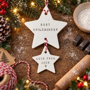 Personalised ‘Best Childminder’ Christmas Decoration - Thumbnail 3