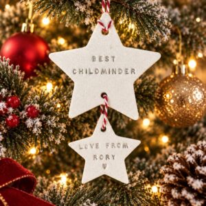 Personalised ‘Best Childminder’ Christmas Decoration - Thumbnail 4