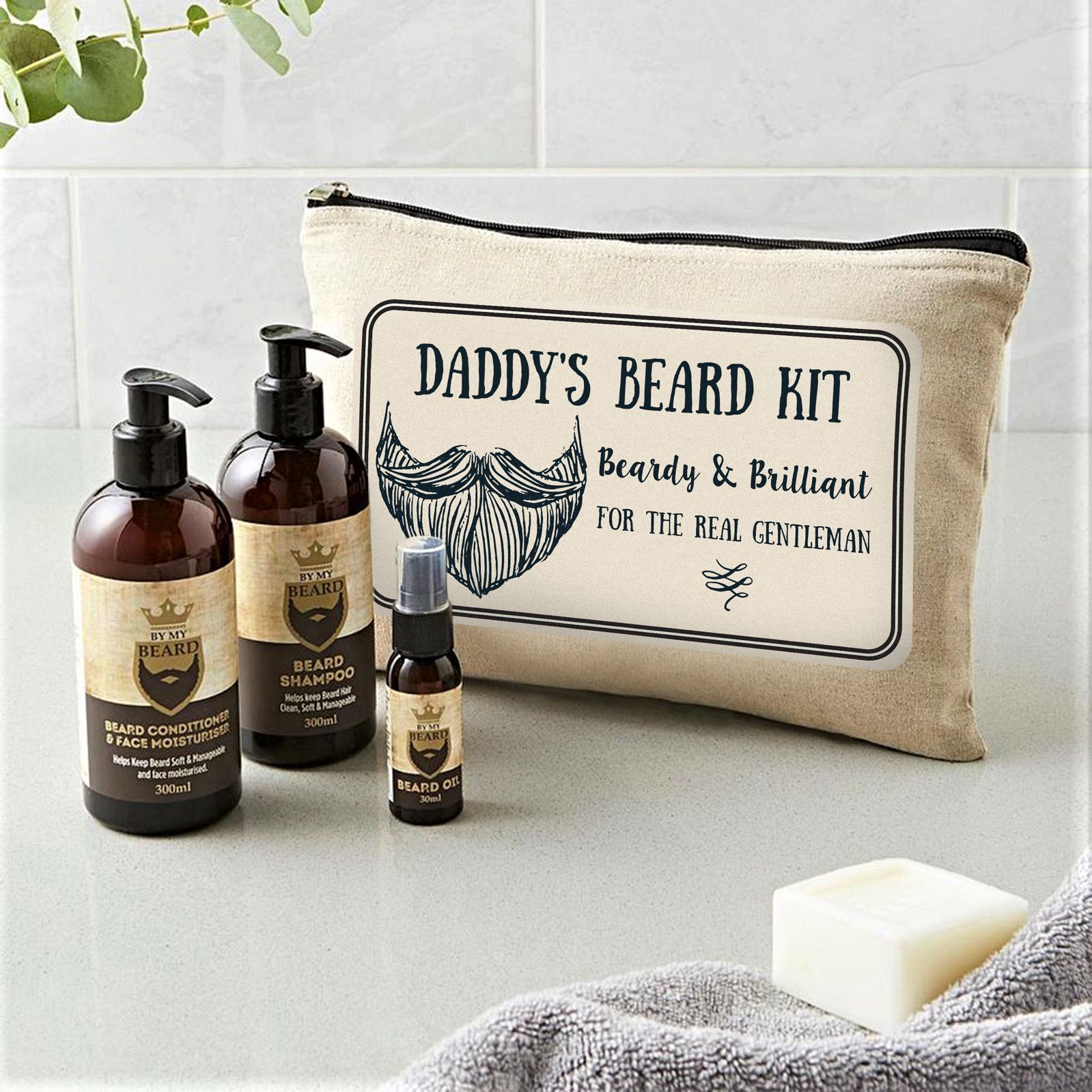Personalised Beardy And Brilliant Beard Kit - Thumbnail 4