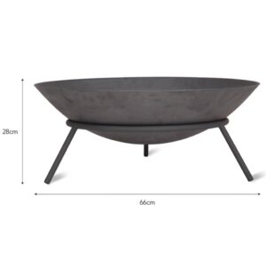 Cotswold Cast Iron Garden Fire Pit - Thumbnail 4
