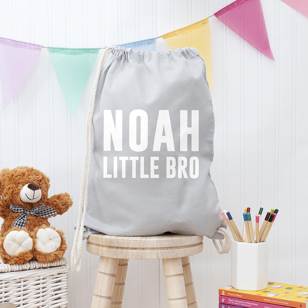 Boy's Personalised Brother Gym Bag - Thumbnail 1
