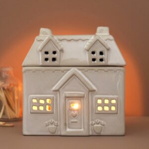 Ceramic House Wax Melt Burner - Abode Home & Gifts