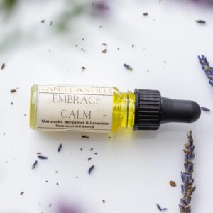 Embrace Calm Mandarin, Bergamot & Lavender Essential Oil Blend  | 10ml - Abode Home & Gifts