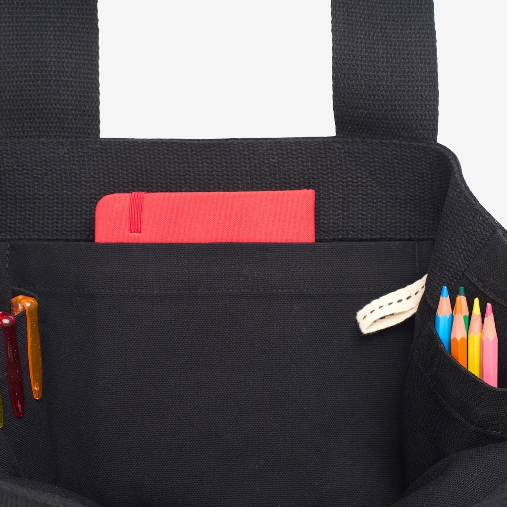 Emotional Baggage Tote Bag | Black - Thumbnail 3