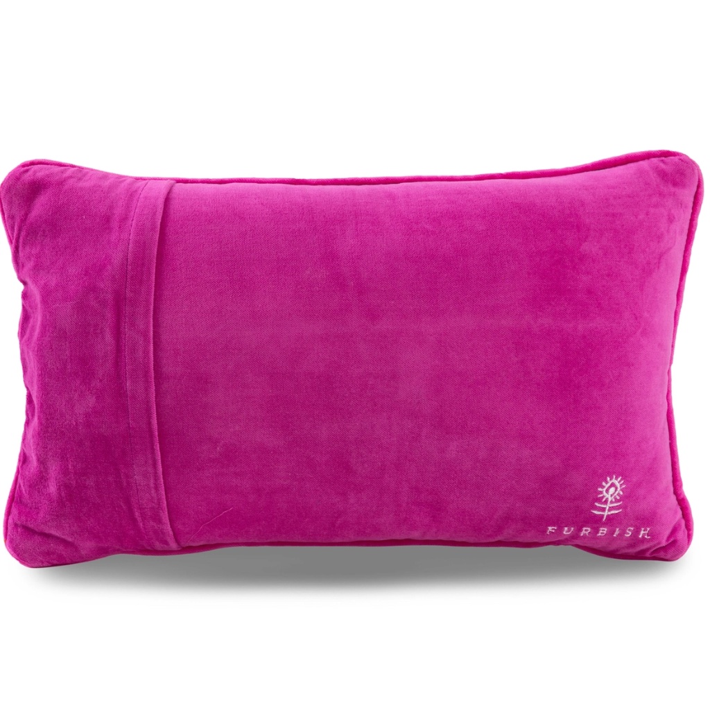 'Fancy' Needlepoint Pillow - Thumbnail 4