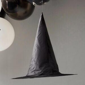 Set of Three Floating Witch Hat Hanging Decorations - Thumbnail 2