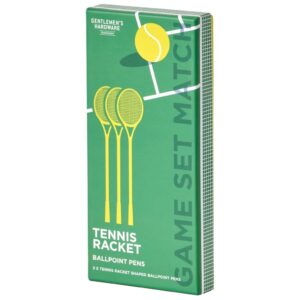 Set of Three Tennis Racket Ballpoint Pens - Thumbnail 4