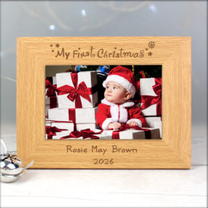 Baby’s First Christmas Photo Frame - Abode Home & Gifts
