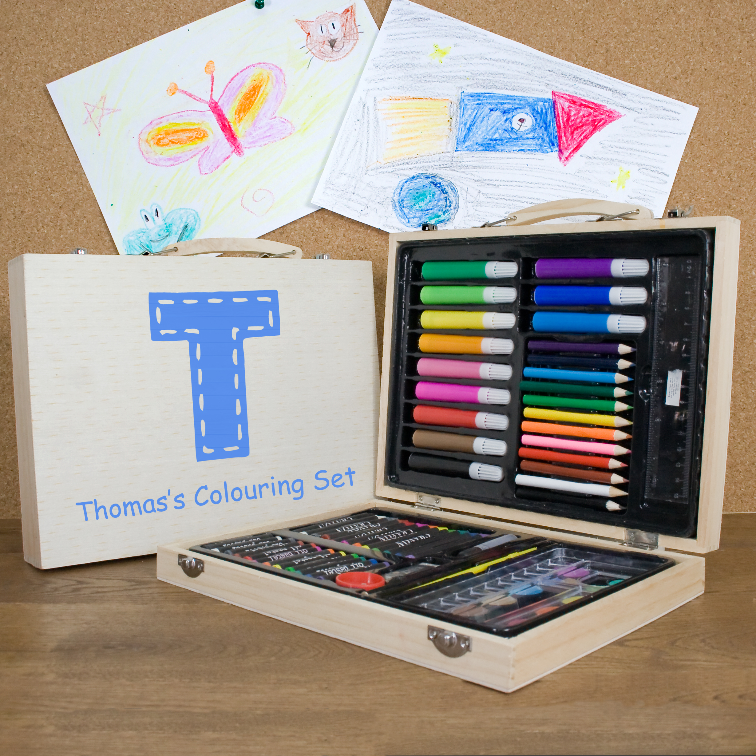 Personalised Children's Colouring In Set - Thumbnail 4