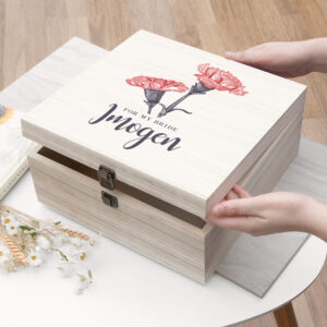 Personalised 'For My Bride on Our Wedding Day' Box - Abode Home & Gifts