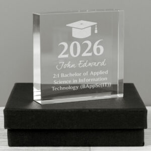 Personalised Graduation Crystal Token - Thumbnail 3