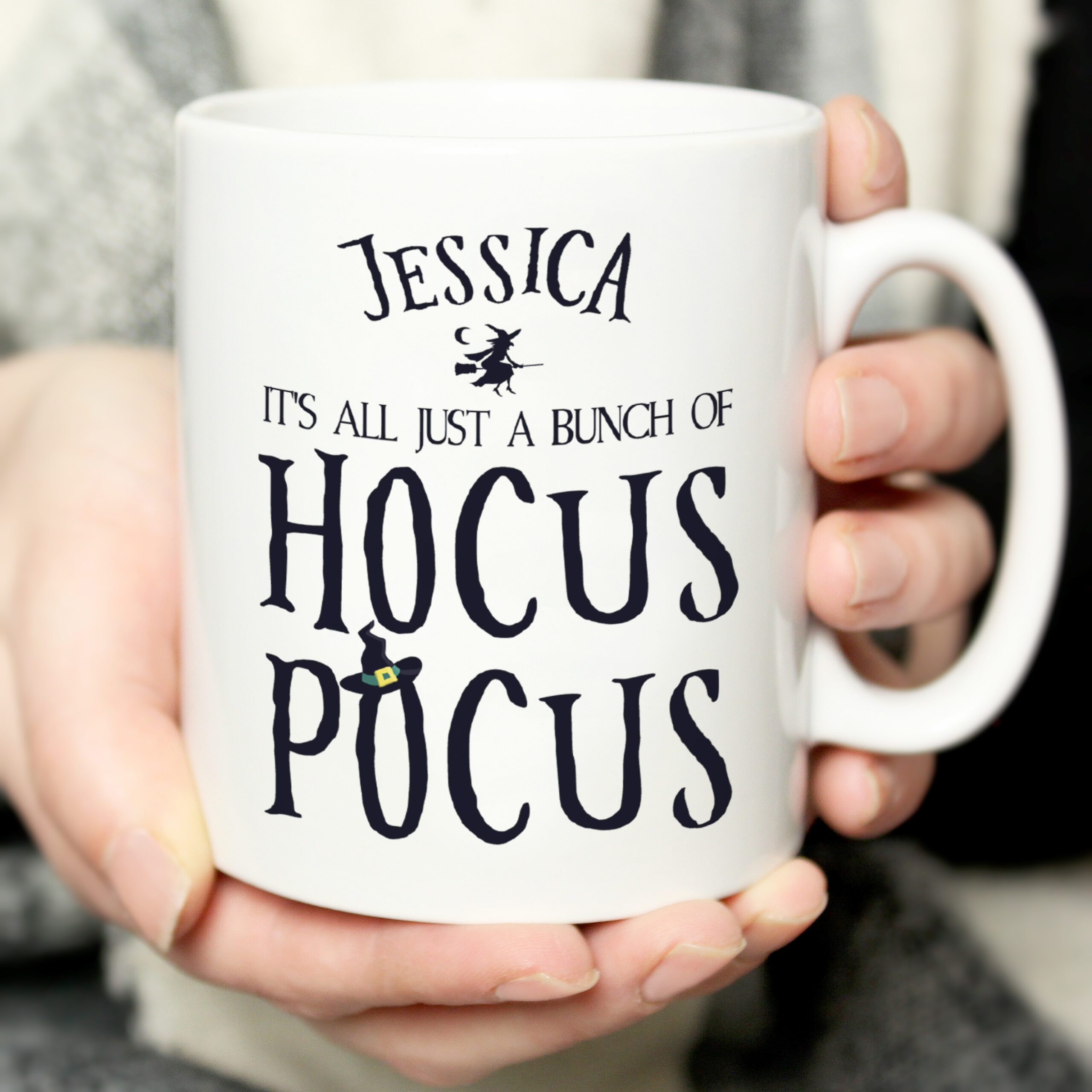 Personalised Halloween Hocus Pocus Ceramic Mug - Thumbnail 3
