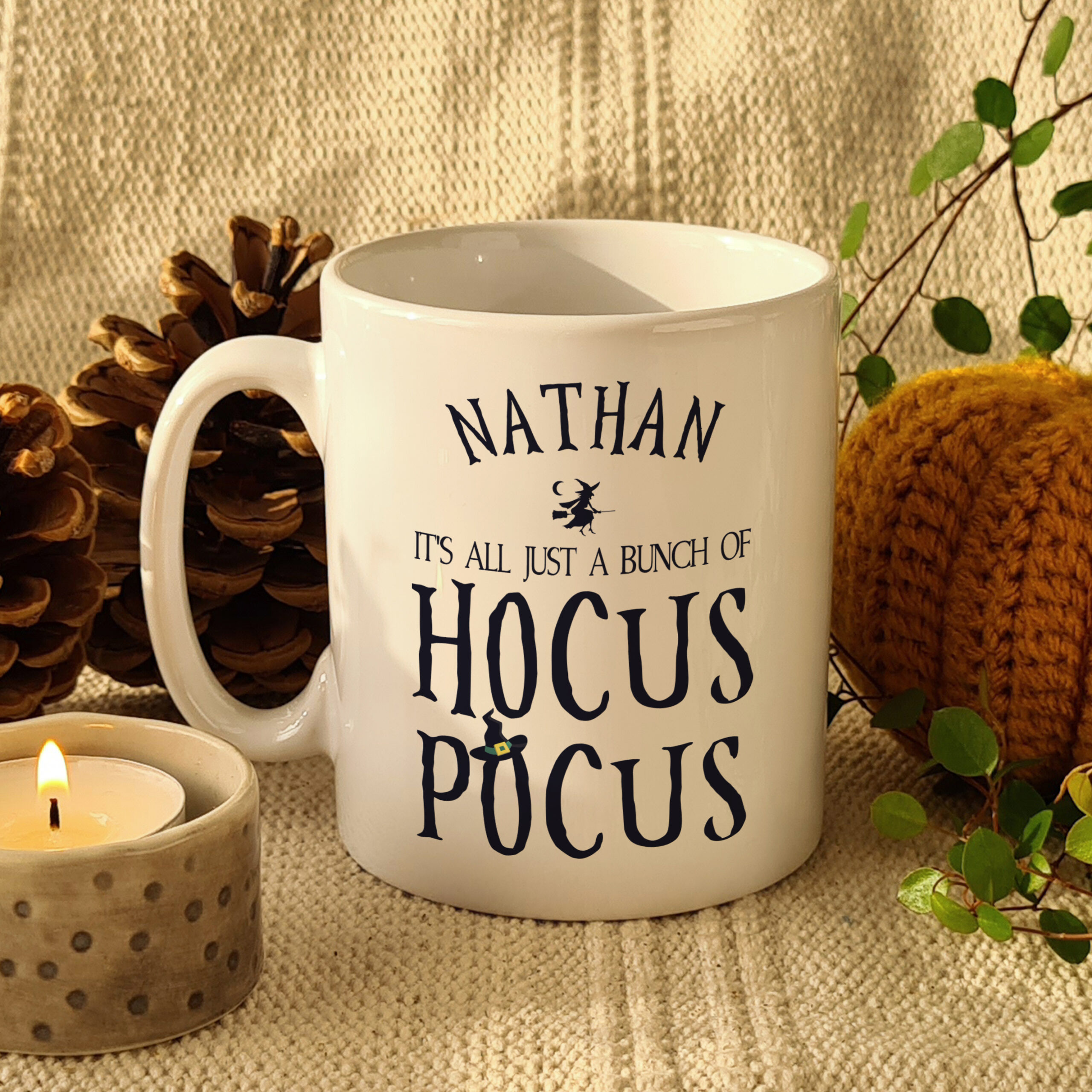 Personalised Halloween Hocus Pocus Ceramic Mug - Thumbnail 2
