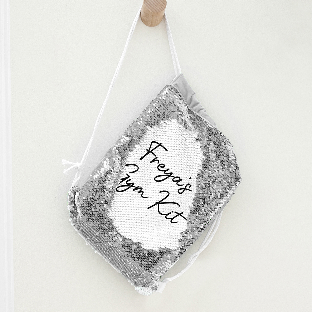Personalised Kids Hidden Message Sequin Bag - Thumbnail 1