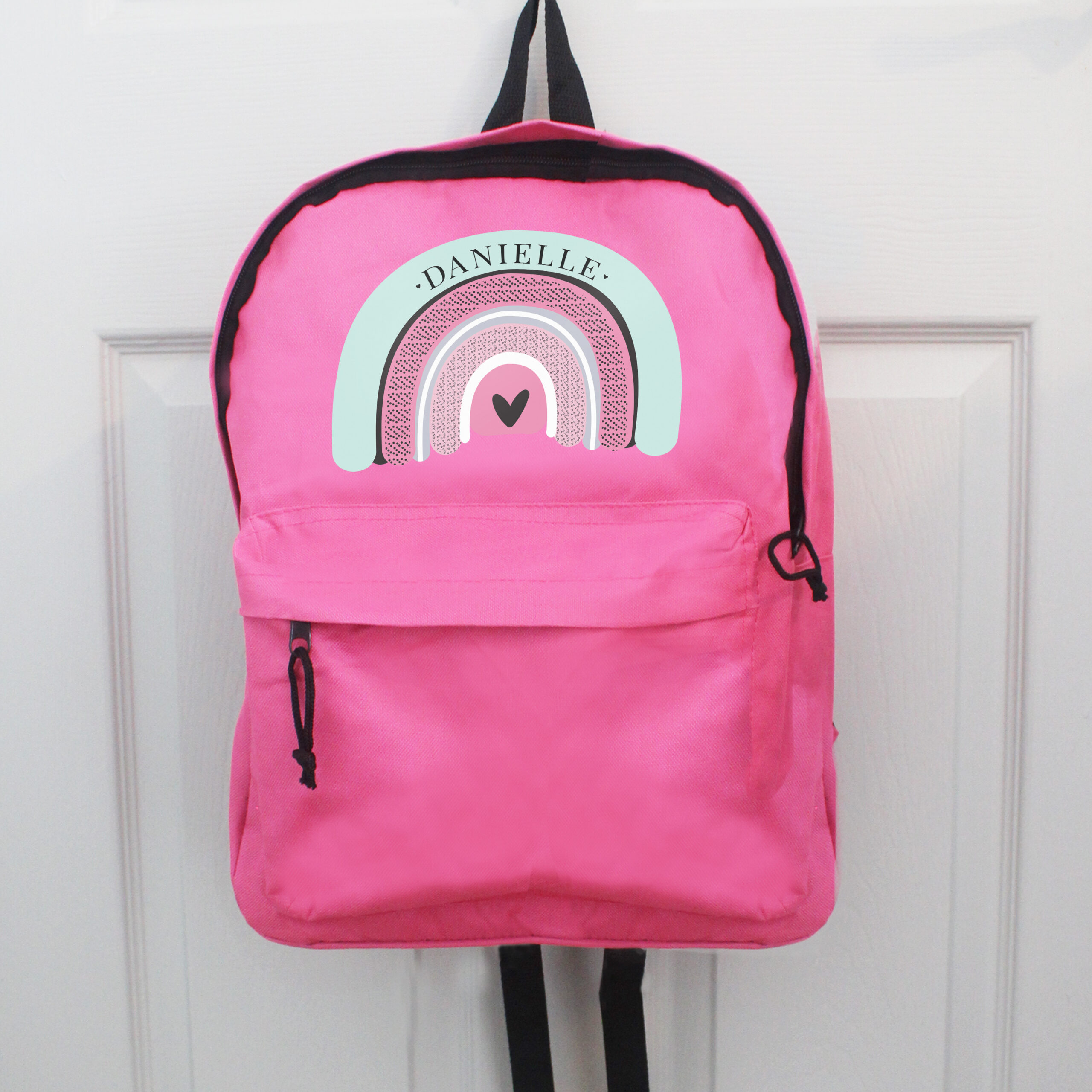 Personalised Pastel Rainbow Backpack - Thumbnail 2