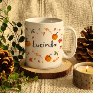Personalised Pumpkin Mug - Abode Home & Gifts