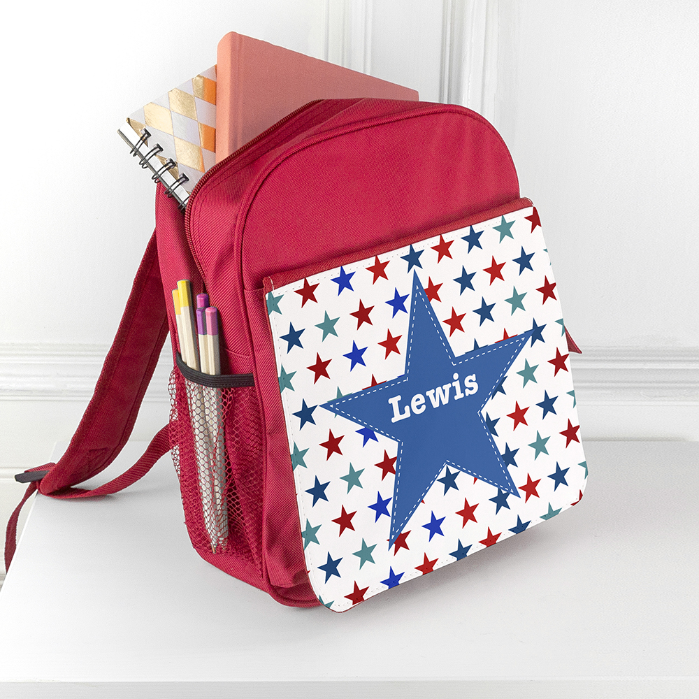 Personalised Stars Rucksack - Thumbnail 2
