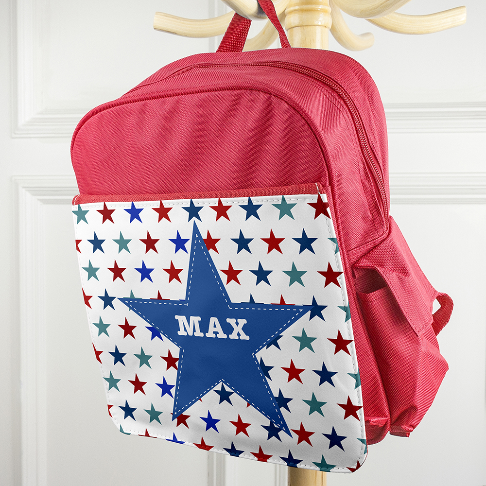 Personalised Stars Rucksack - Thumbnail 3