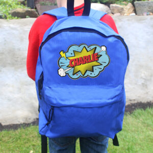 Personalised Superhero Backpack - Thumbnail 1