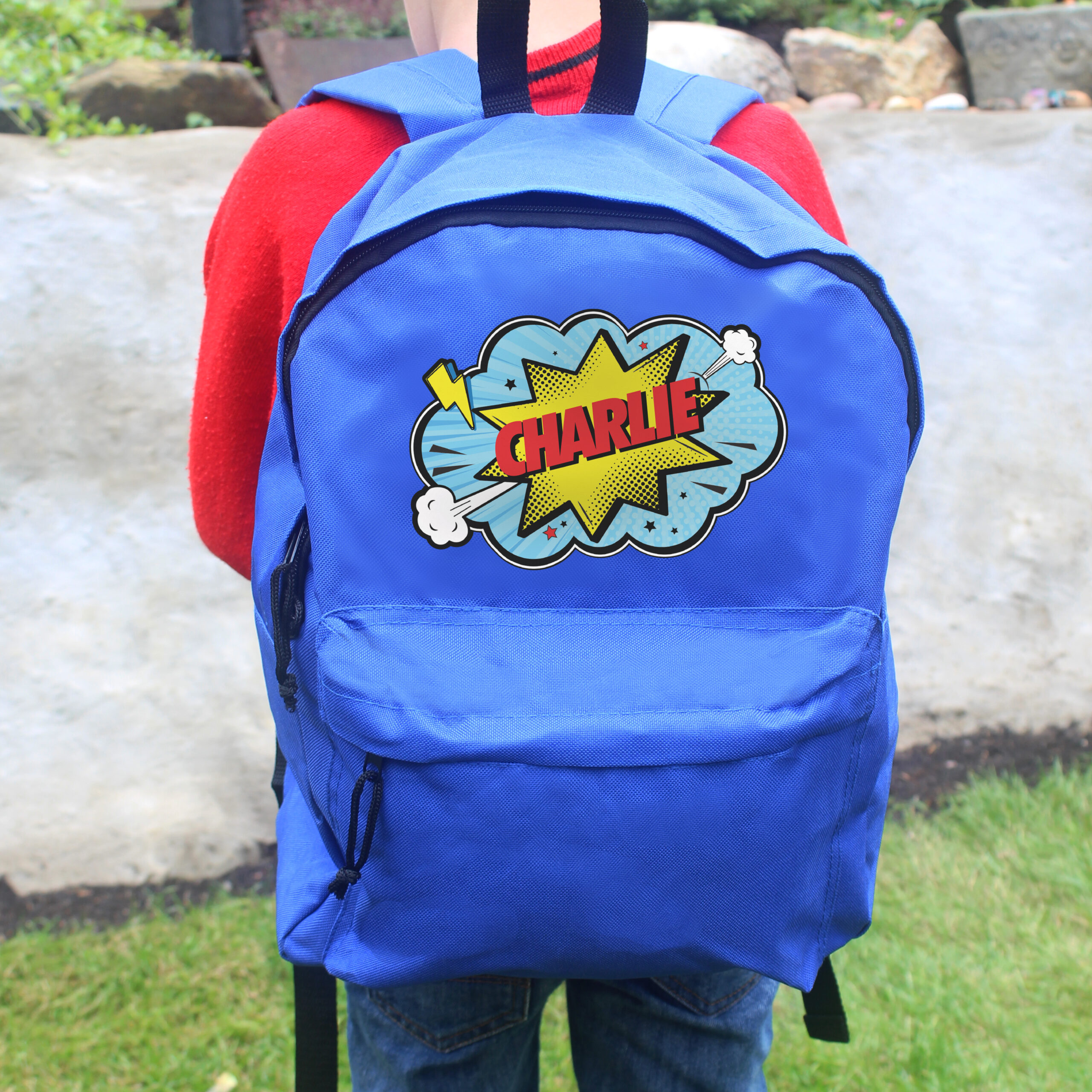Personalised Superhero Backpack - Thumbnail 1