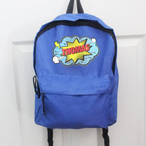 Personalised Superhero Backpack - Thumbnail 2