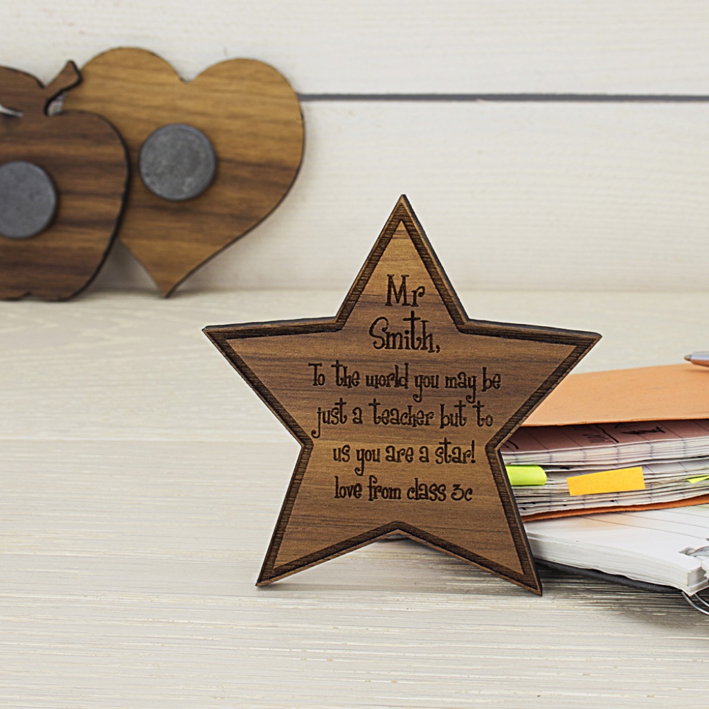 Personalised 'My Teacher Is A Star' Fridge Magnet - Thumbnail 3