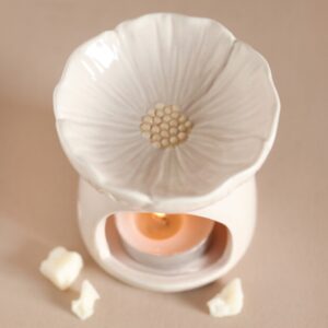 Pink Blossom Ceramic Wax Melt Burner - Thumbnail 2