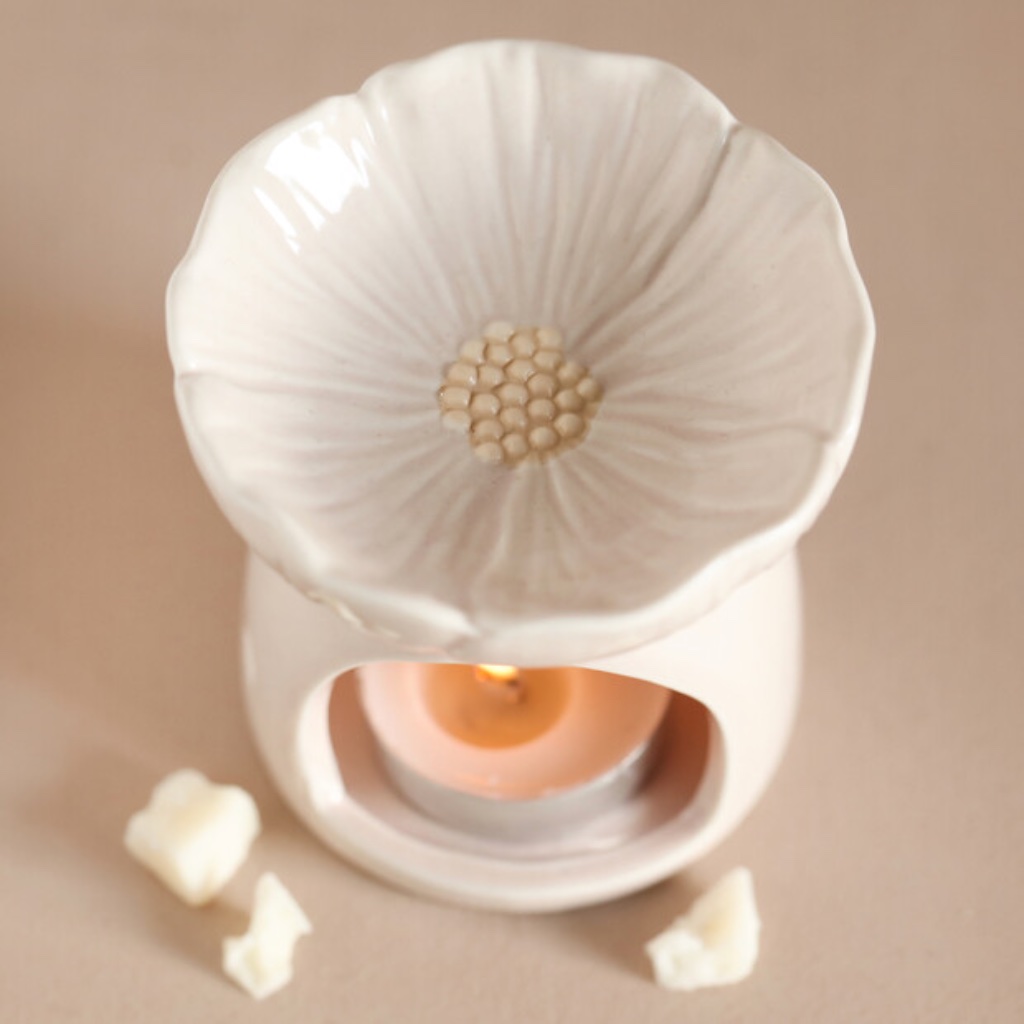Pink Blossom Ceramic Wax Melt Burner - Thumbnail 2
