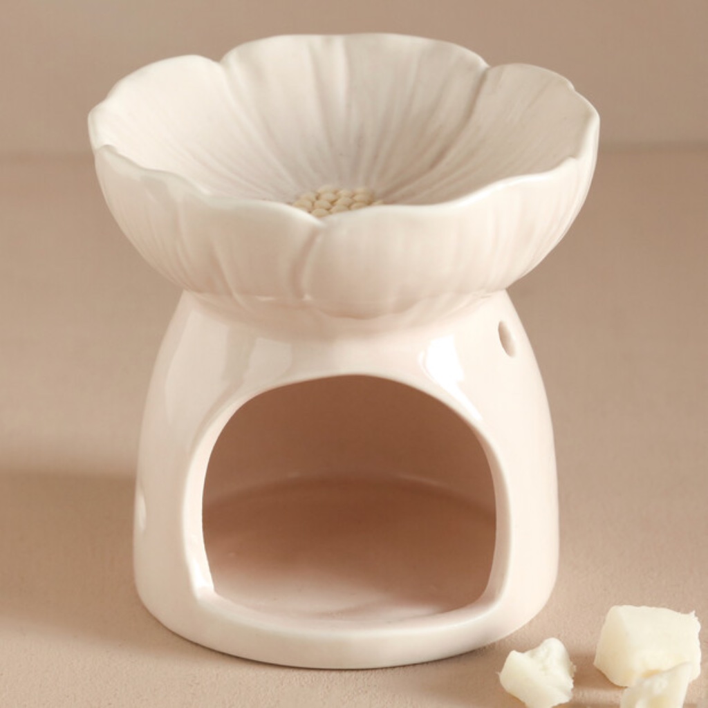Pink Blossom Ceramic Wax Melt Burner - Thumbnail 3