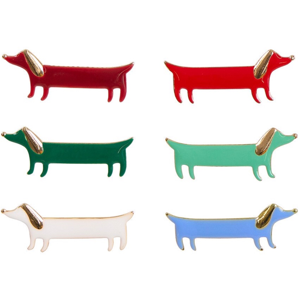 Set Of Six Tartan Sausage Dog Crackers - Thumbnail 4