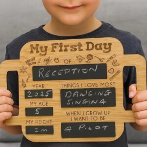 Reusable 'My First Day' of School Memory Photo Board - Abode Home & Gifts
