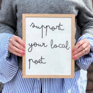Personalised Framed Cotton Typography Quote Print - Thumbnail 5