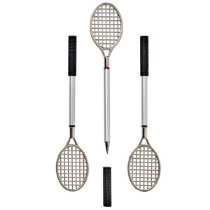 Set of Three Tennis Racket Ballpoint Pens - Thumbnail 3