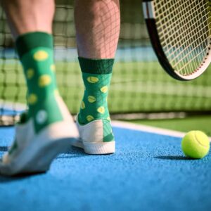 Tennis Socks and Reusable Storage Tin Gift Set - Abode Home & Gifts
