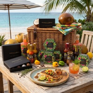 The Reggae Gold Ultimate Food & Drink Hamper - Abode Home & Gifts