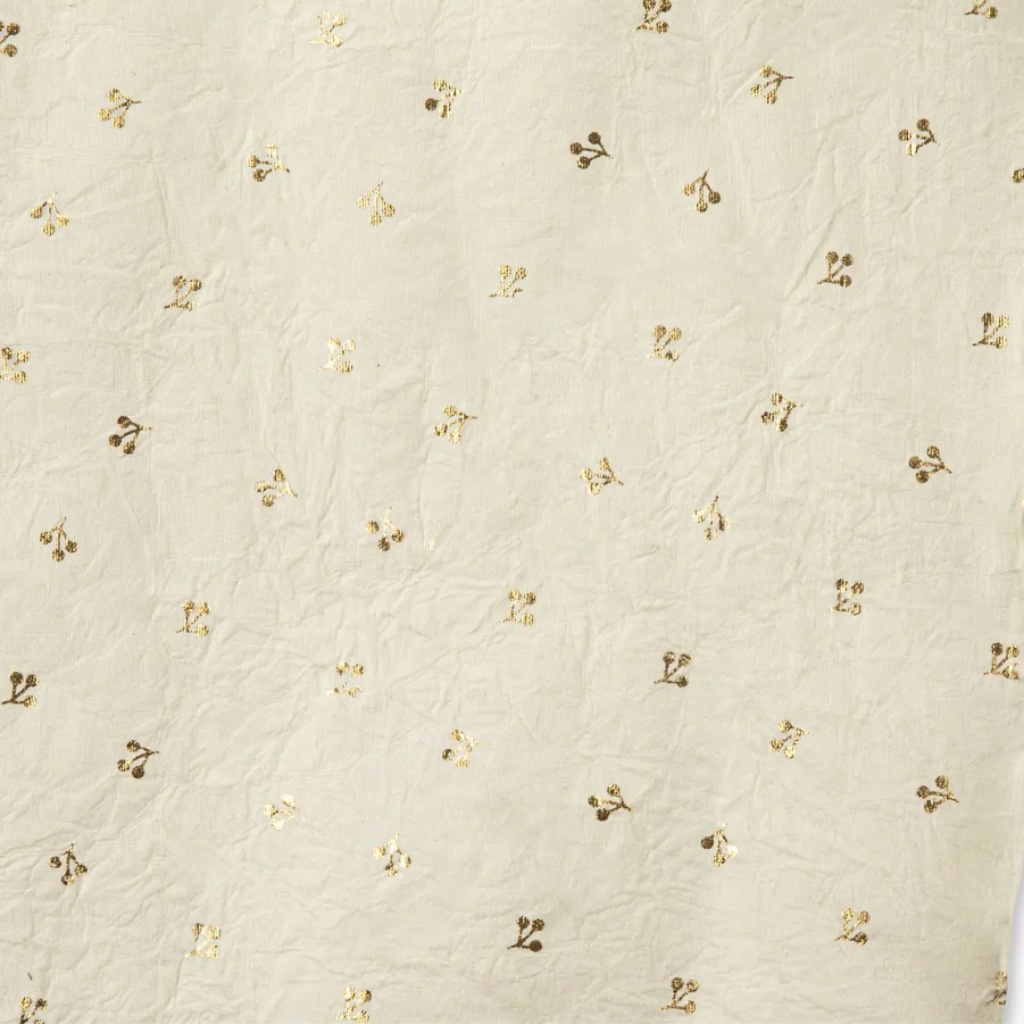 Set of Three Rolls of Christmas Gift Wrap | Warm White - Thumbnail 2