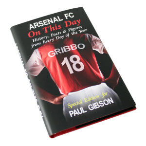 Personalised Arsenal ‘On This Day’ Hardback Book - Thumbnail 2