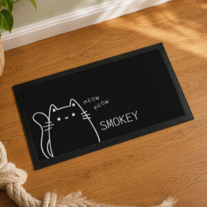 Personalised Cartoon Cat Bowl Mat - Thumbnail 4